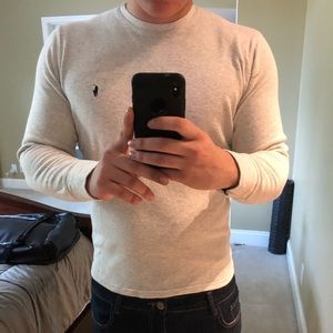 Long sleeve polo size Medium